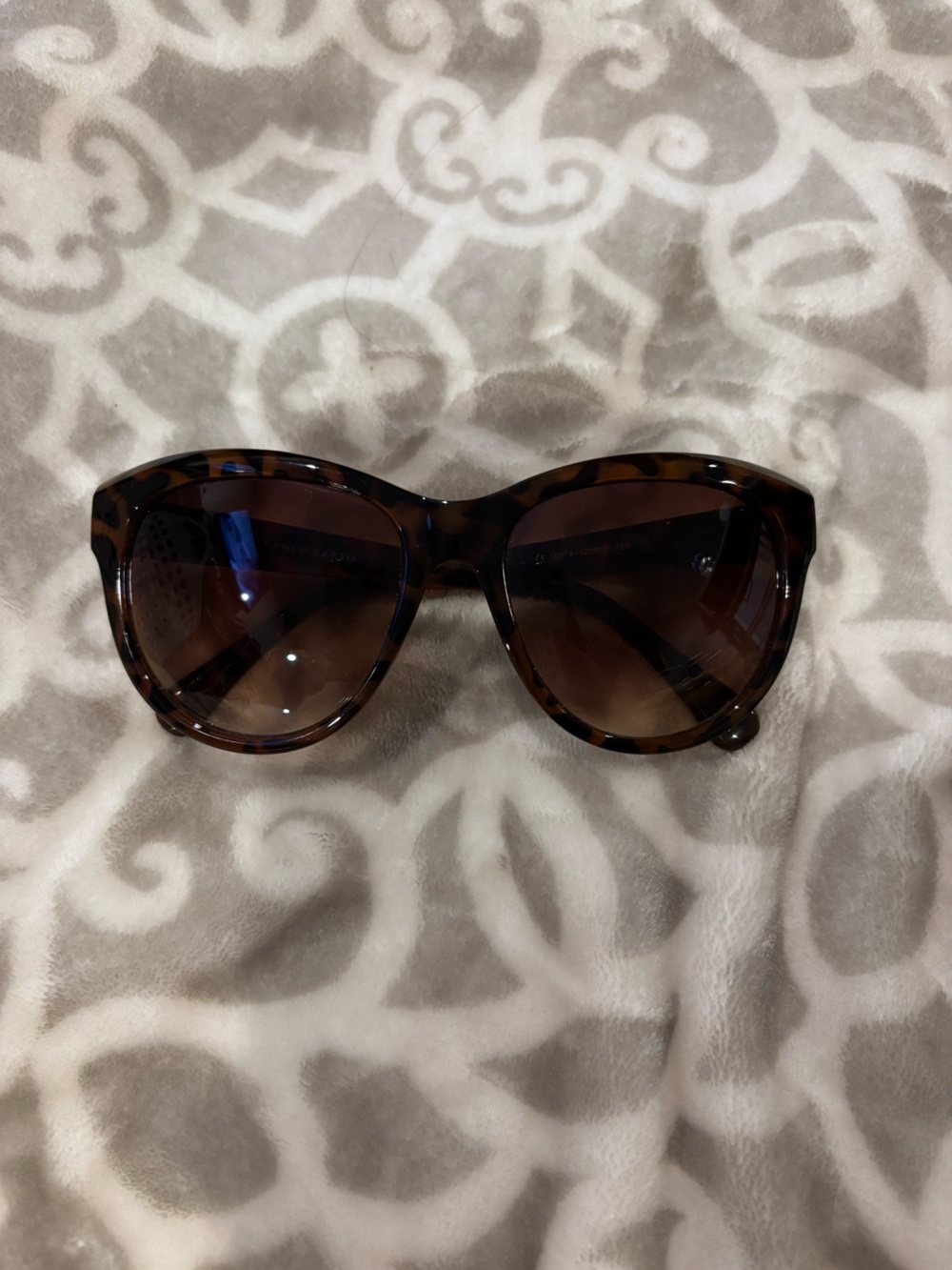Franco Sarto Tortoiseshell Oversized Women's Sunglasses - Brown